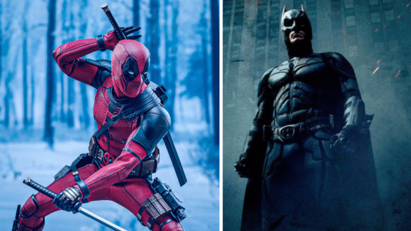 "Marvel DC crossover Deadpool Batman multiverse entry scene"