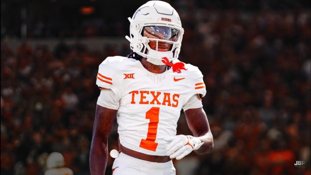 alt="Xavier Worthy mom age revealed in 2025 during NFL season"