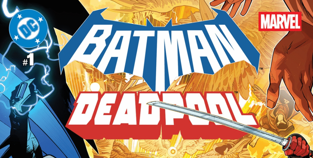 "Batman prepares for Marvel DC crossover Deadpool Batman encounter"