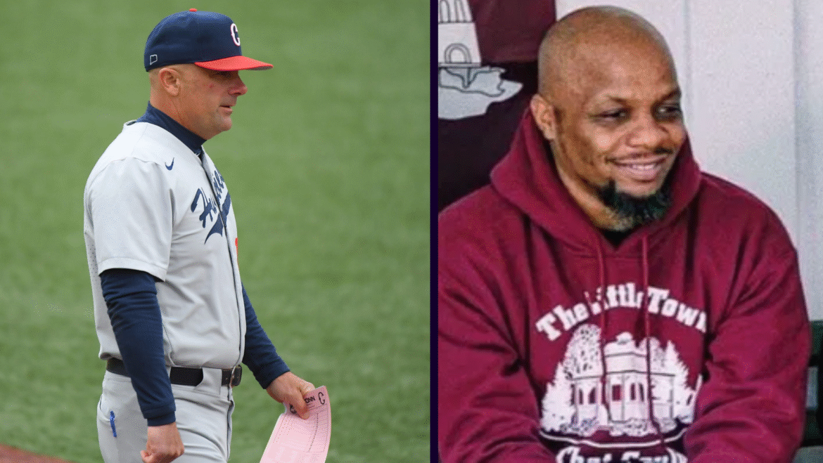 "Portrait of Alibay Barkley, former boxer and father of NFL star Saquon Barkley"