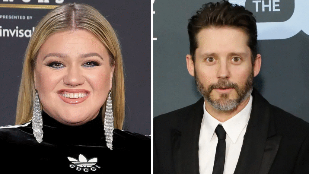 Kelly Clarkson and Brandon Blackstock during marriage