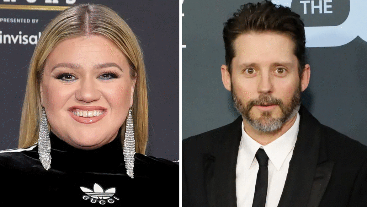 Kelly Clarkson and Brandon Blackstock during marriage