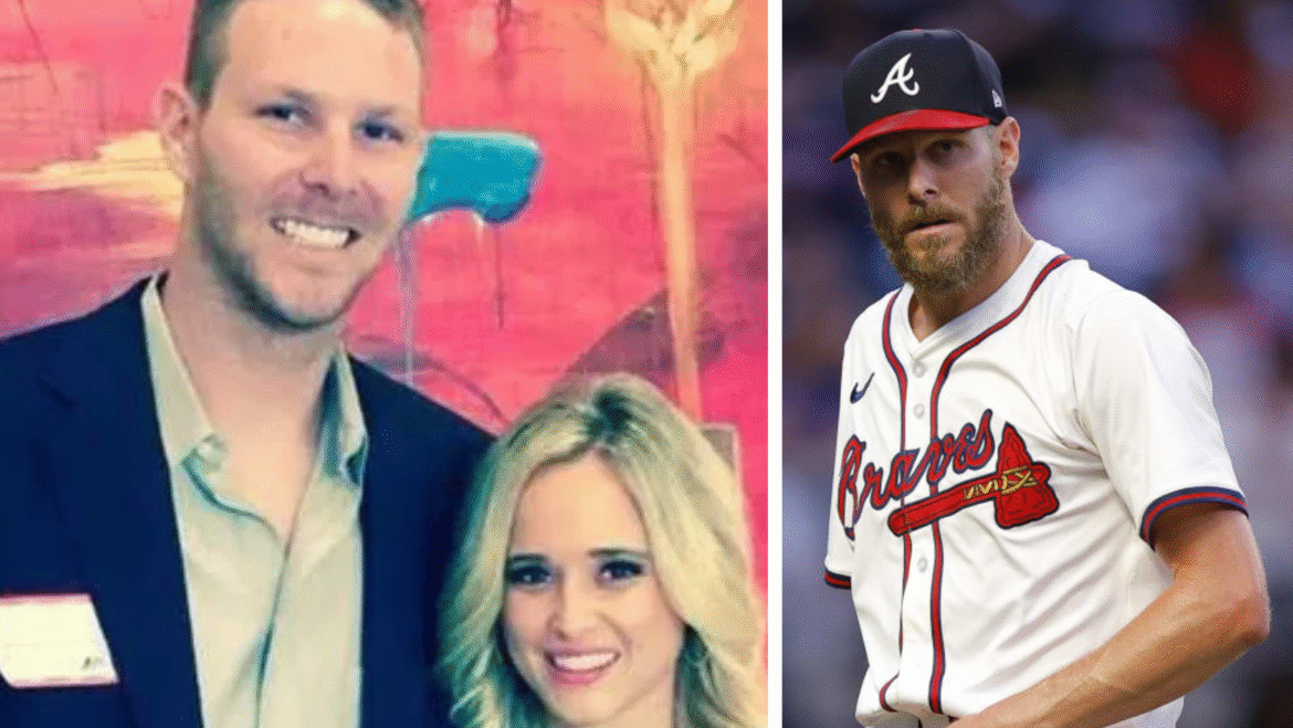 wearmagazines alt="Brianne Aron, wife of MLB pitcher Chris Sale, smiling at a public event"