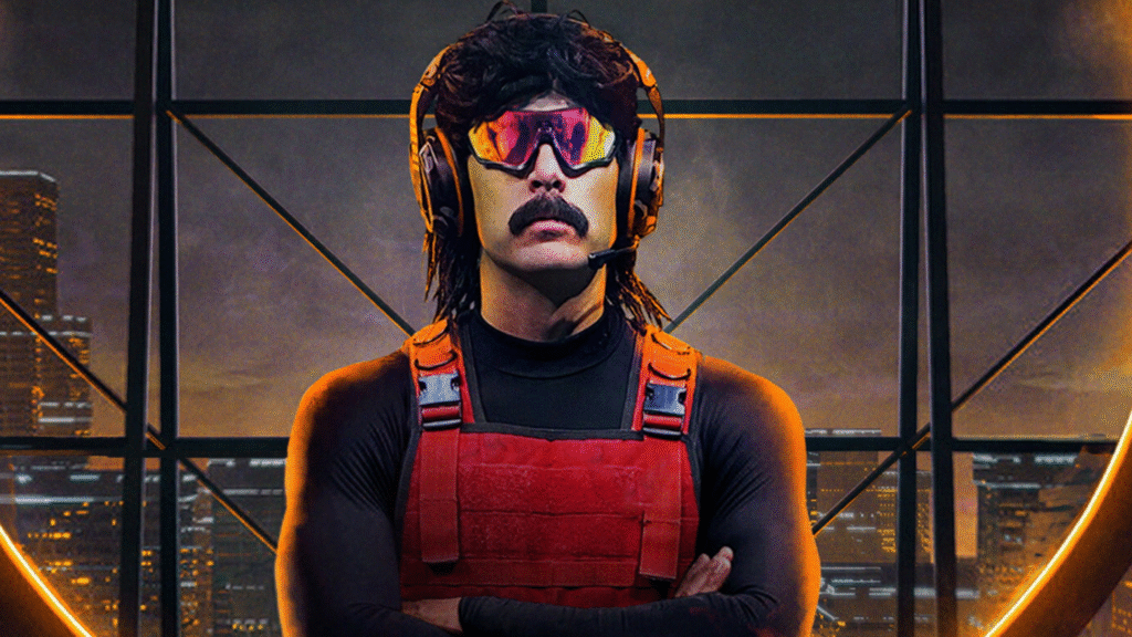 alt="Dr Disrespect net worth 2025 streaming setup"