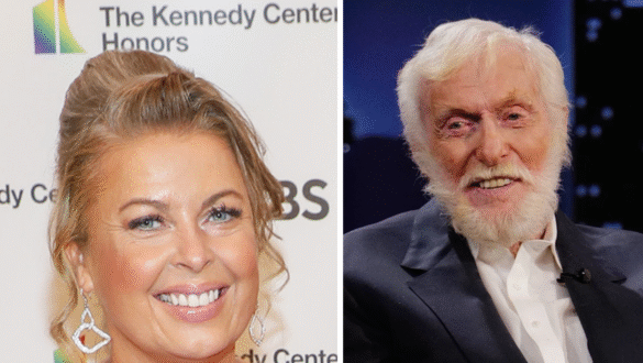 alt="Mary Carey Van Dyke with her husband Barry Van Dyke"