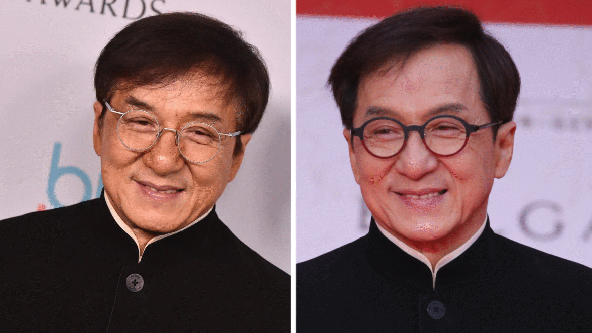 Jackie Chan Net Worth 2025 photo of Jackie Chan smiling at event