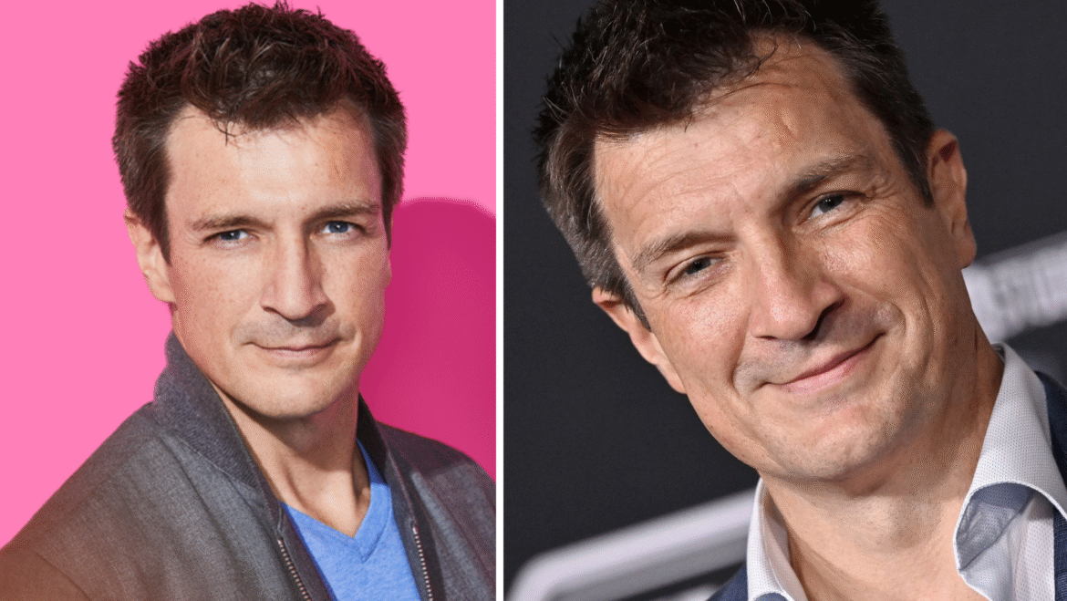 wearmagazines Nathan Fillion net worth 2025 – actor posing at red carpet event