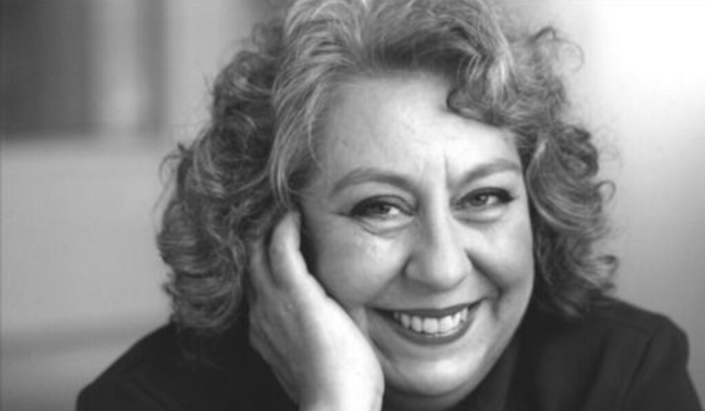 Jayne Posner as a school teacher before marrying Neil Diamond