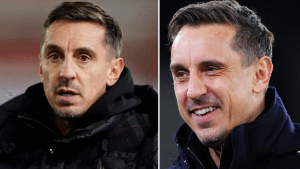 gary neville net worth infographic