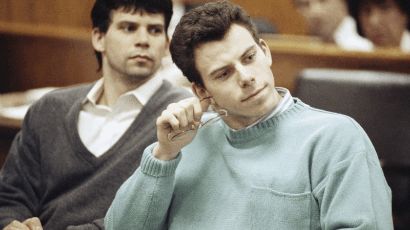 Overview chart of Menendez brothers net worth changes
