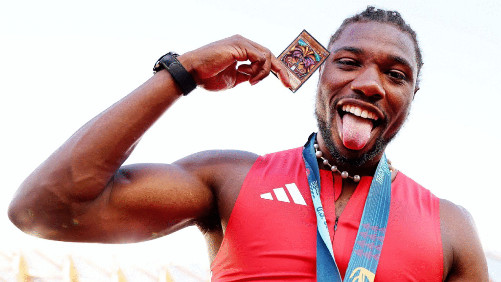 Noah Lyles sponsorships and brand deals 2025