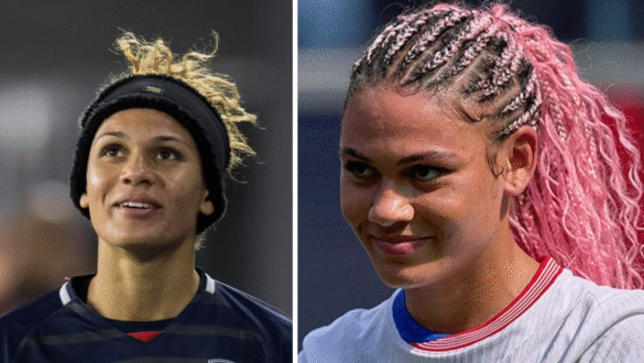 Trinity Rodman smiling during a game, featured in trinity rodman net worth 2025 profile