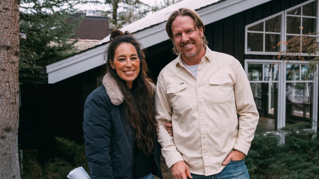 Chip and Joanna Gaines at Magnolia Market reflecting chip and joanna gaines net worth growth